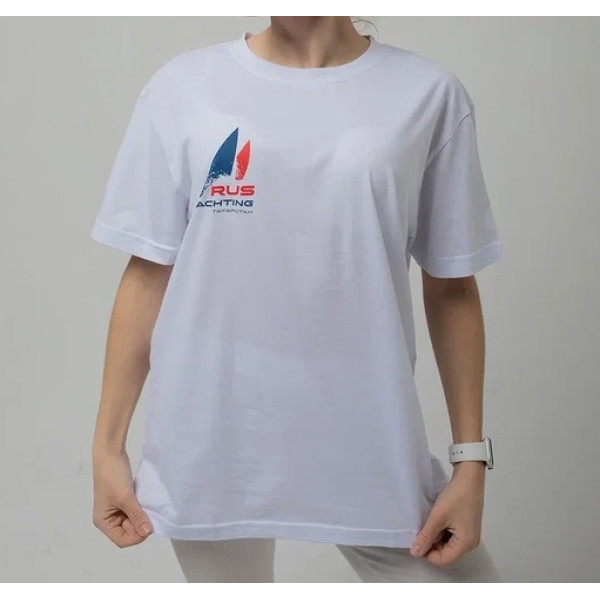 Футболка "Rus Yachting Federation" Белая